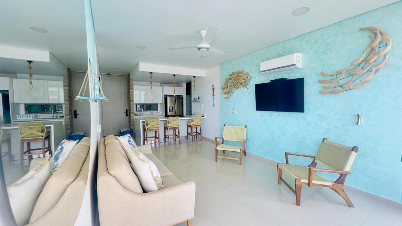 Samaria Club De Playa By Santa Marta Playa Resort, Preciosos Apartamentos En El Sector Exclusivo De Pozos Colorados 部屋 写真